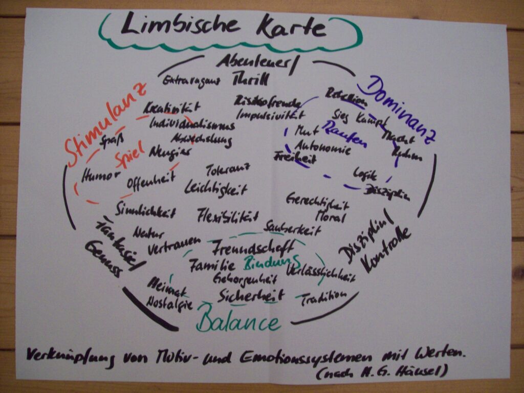 Limbische Karte nach Hans-Georg Häusel